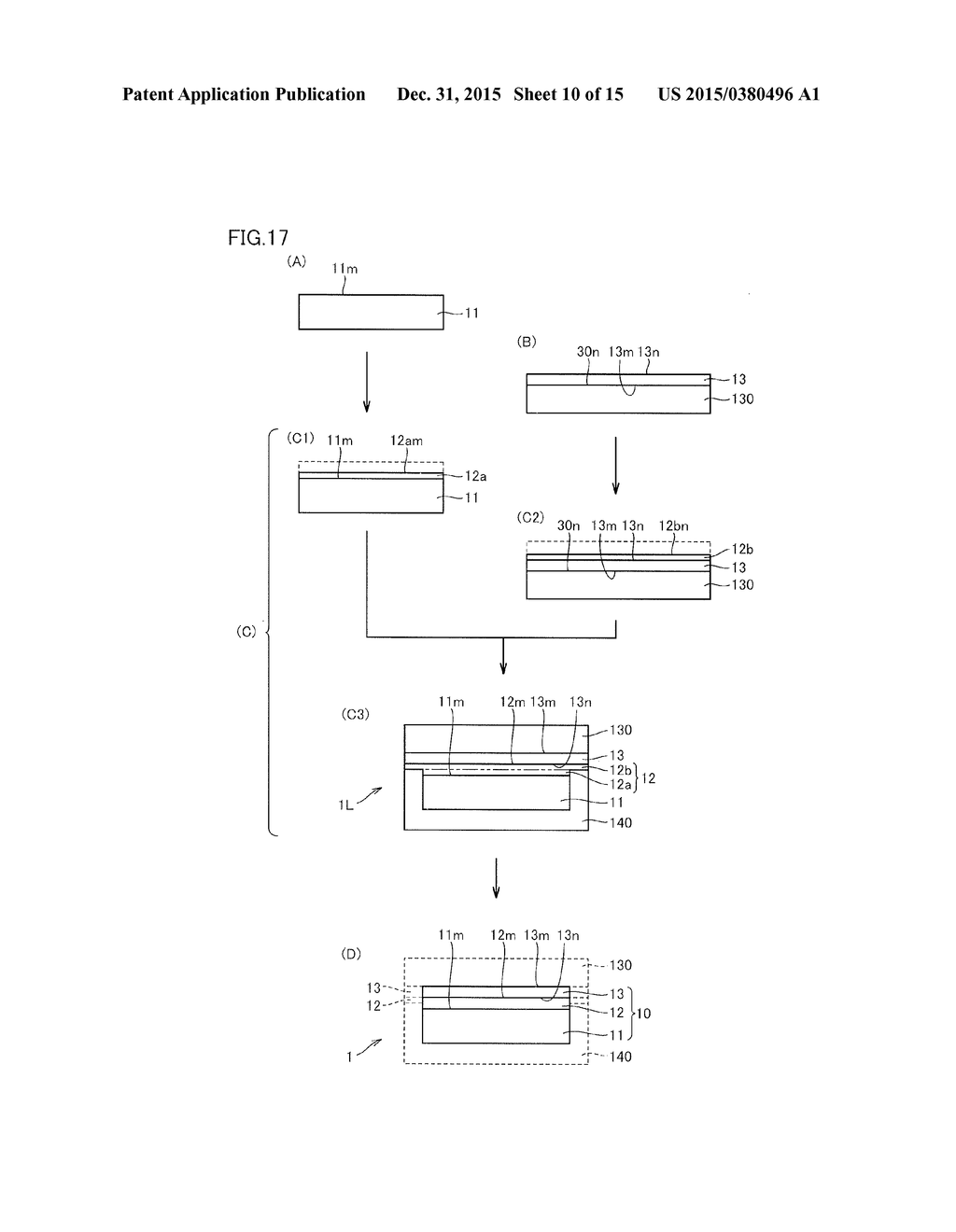 GROUP III NITRIDE COMPOSITE SUBSTRATE AND METHOD FOR MANUFACTURING THE     SAME, LAMINATED GROUP III NITRIDE COMPOSITE SUBSTRATE, AND GROUP III     NITRIDE SEMICONDUCTOR DEVICE AND METHOD FOR MANUFACTURING THE SAME - diagram, schematic, and image 11