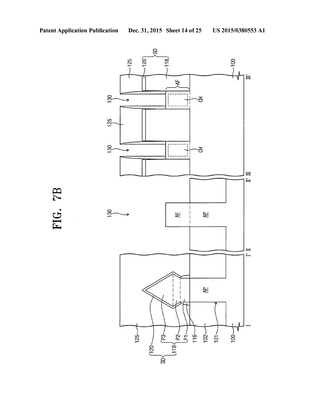 SEMICONDUCTOR DEVICES INCLUDING SOURCE/DRAIN REGIONS HAVING MULTIPLE     EPITAXIAL PATTERNS - diagram, schematic, and image 15