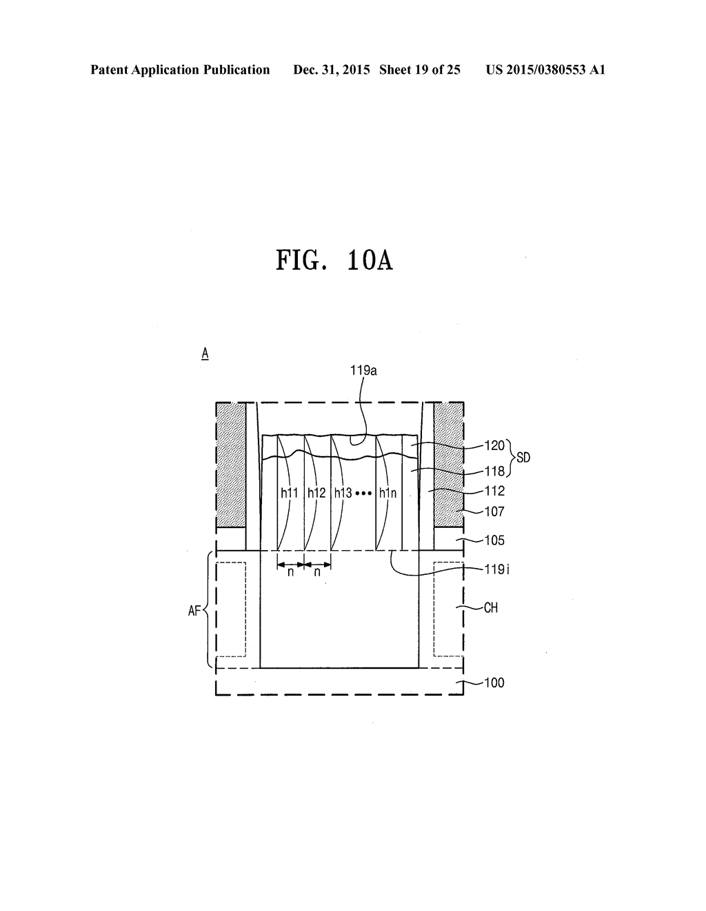 SEMICONDUCTOR DEVICES INCLUDING SOURCE/DRAIN REGIONS HAVING MULTIPLE     EPITAXIAL PATTERNS - diagram, schematic, and image 20