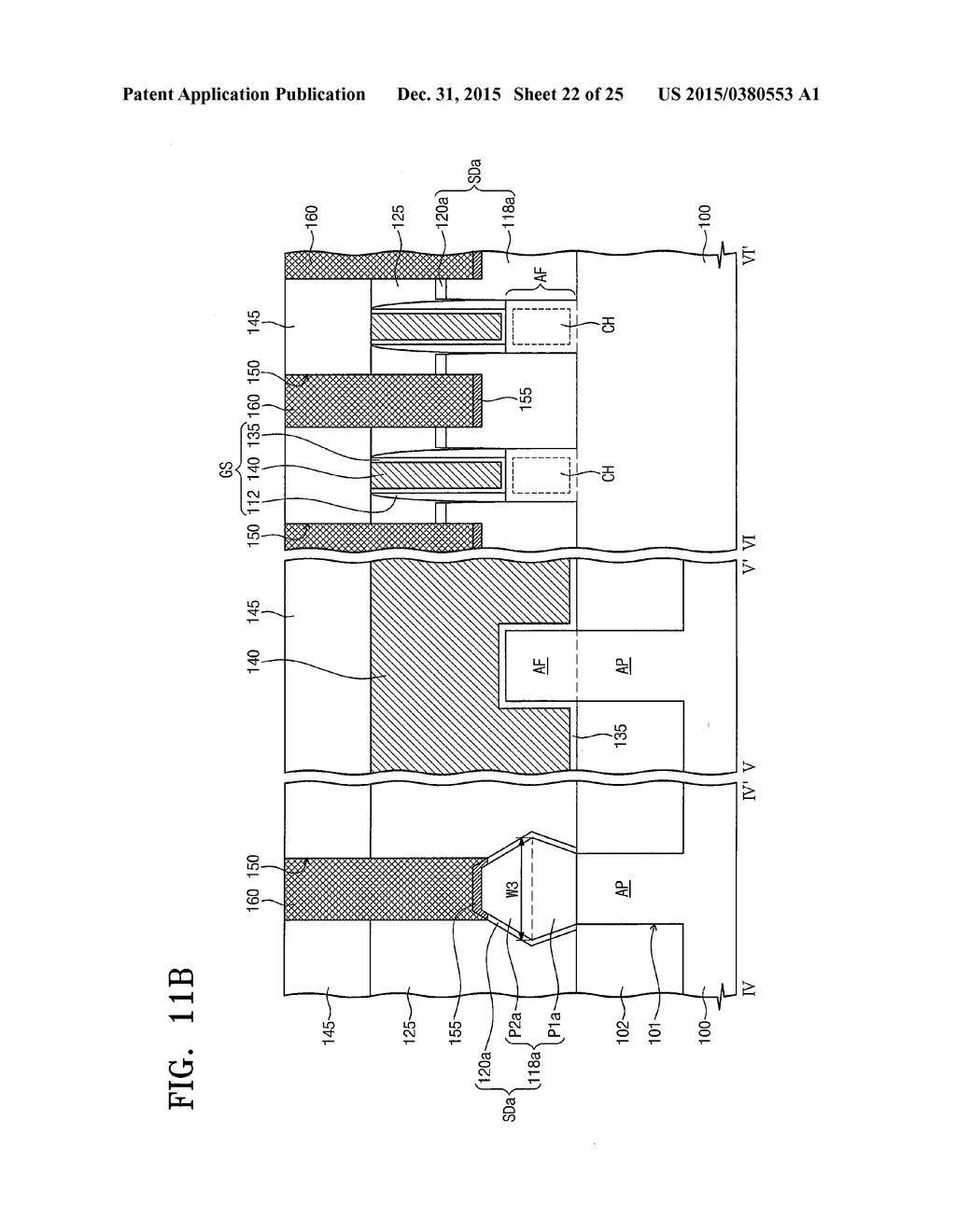 SEMICONDUCTOR DEVICES INCLUDING SOURCE/DRAIN REGIONS HAVING MULTIPLE     EPITAXIAL PATTERNS - diagram, schematic, and image 23