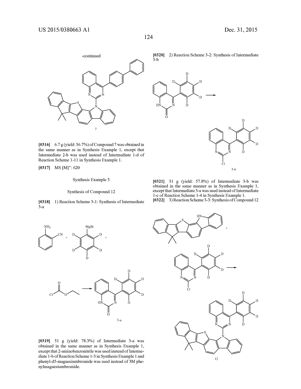 HETEROCYCLIC COMPOUND AND ORGANIC LIGHT-EMITTING DEVICE INCLUDING THE SAME - diagram, schematic, and image 126