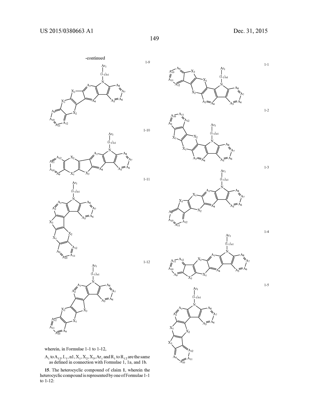 HETEROCYCLIC COMPOUND AND ORGANIC LIGHT-EMITTING DEVICE INCLUDING THE SAME - diagram, schematic, and image 151