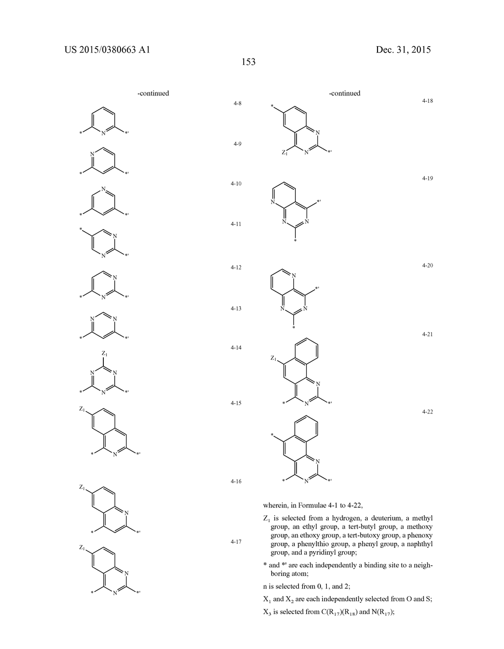 HETEROCYCLIC COMPOUND AND ORGANIC LIGHT-EMITTING DEVICE INCLUDING THE SAME - diagram, schematic, and image 155