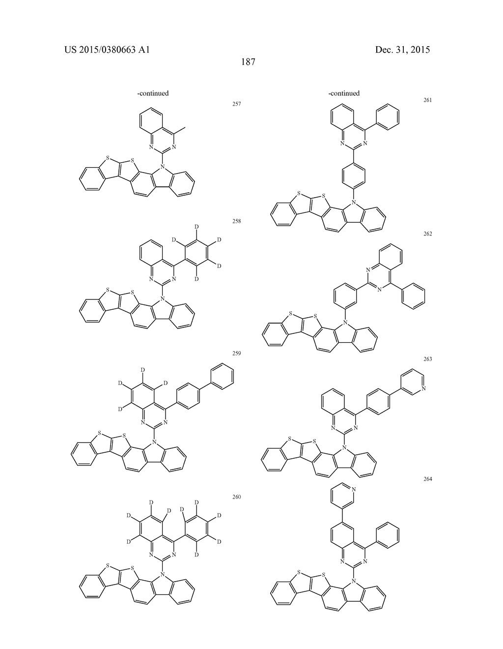 HETEROCYCLIC COMPOUND AND ORGANIC LIGHT-EMITTING DEVICE INCLUDING THE SAME - diagram, schematic, and image 189