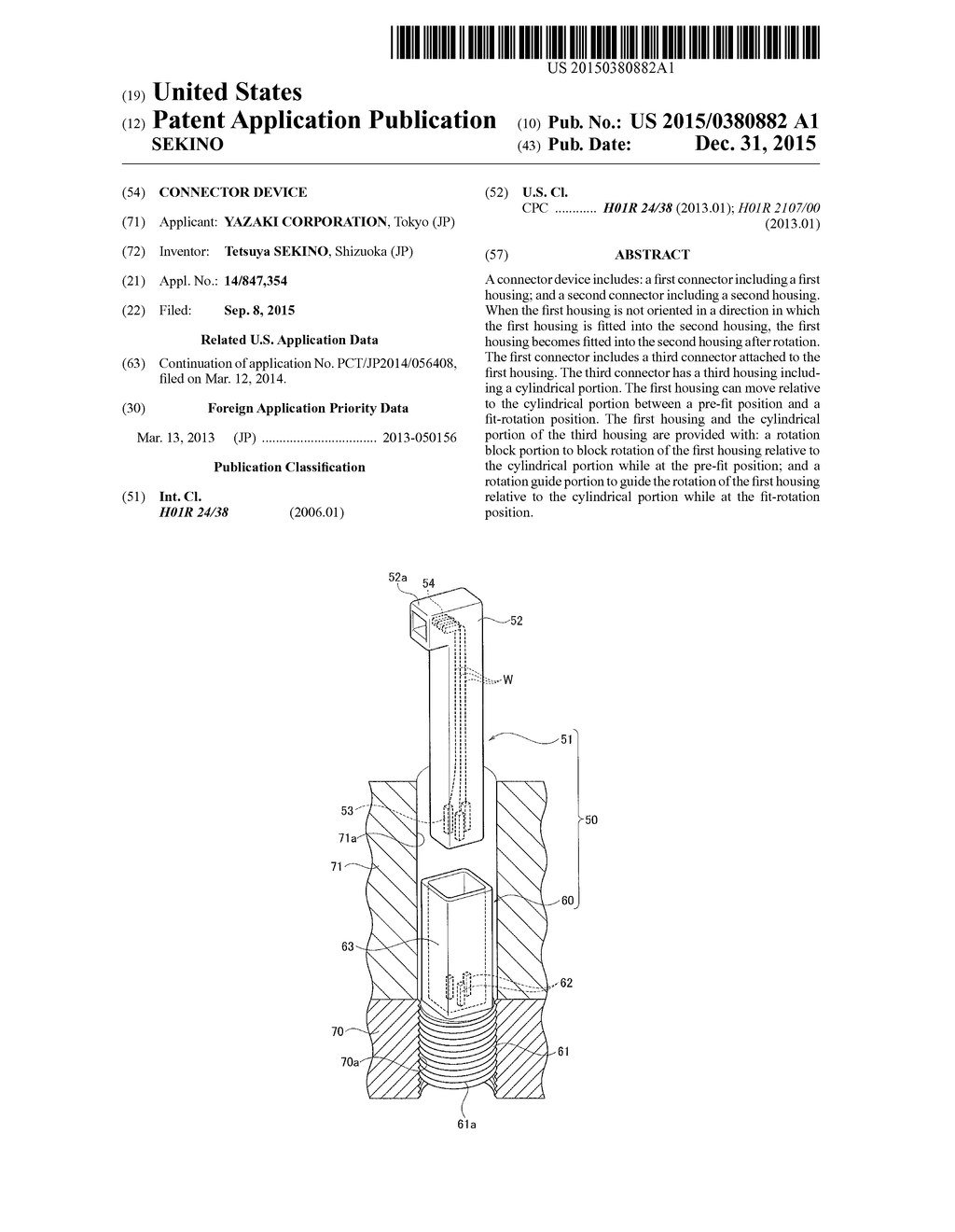 CONNECTOR DEVICE - diagram, schematic, and image 01