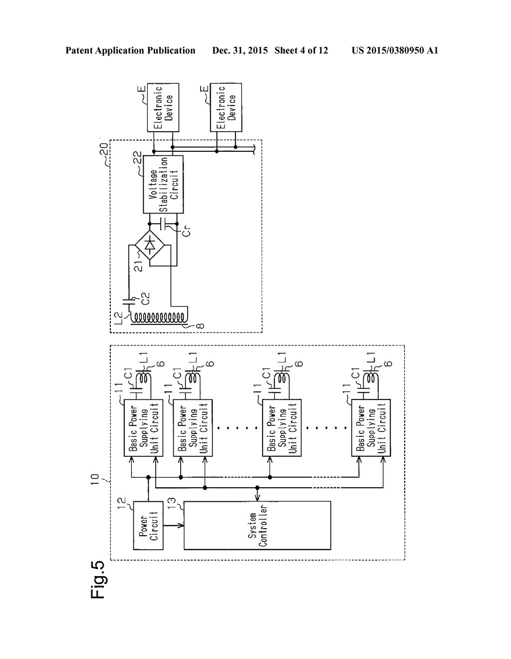 WIRELESS POWER SUPPLY SYSTEM - diagram, schematic, and image 05