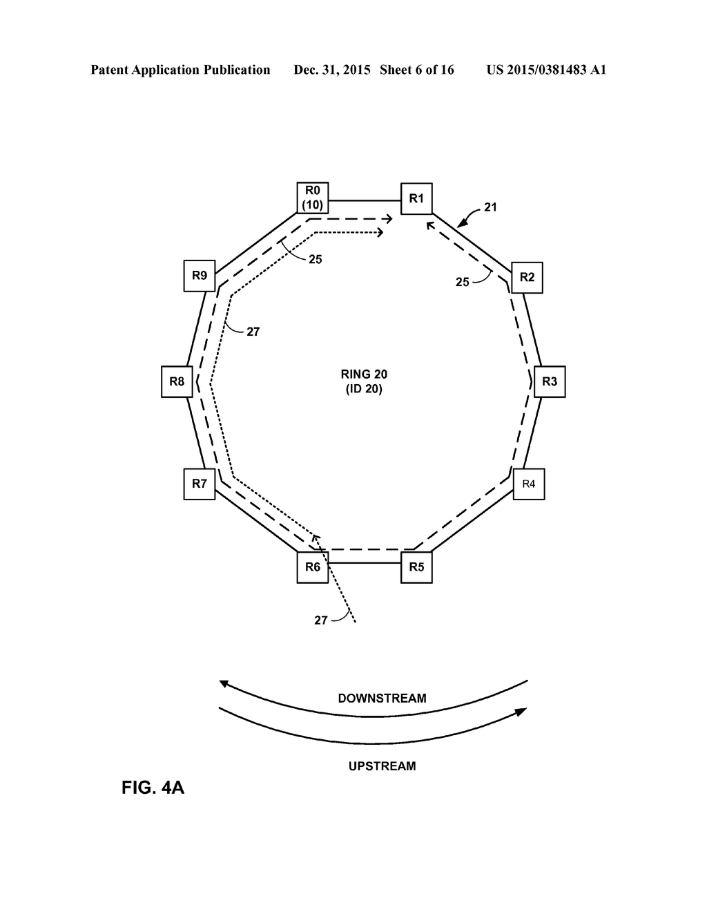 BANDWIDTH CONTROL FOR RING-BASED MULTI-PROTOCOL LABEL SWITCHED PATHS - diagram, schematic, and image 07