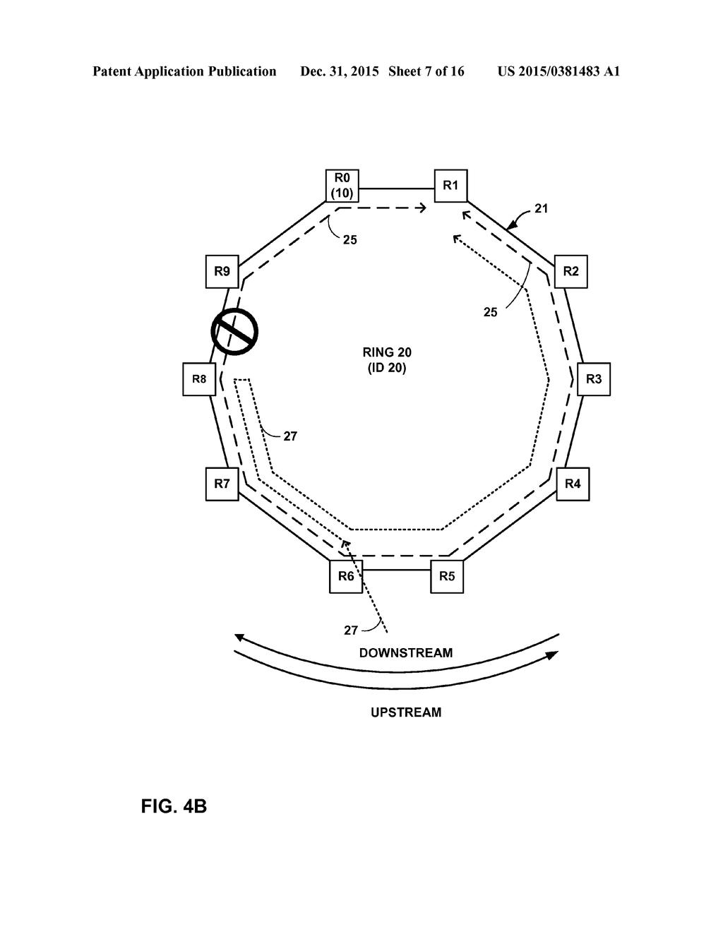 BANDWIDTH CONTROL FOR RING-BASED MULTI-PROTOCOL LABEL SWITCHED PATHS - diagram, schematic, and image 08