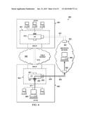 Dual-Homed External Network Access in a Distributed Internet Protocol (IP)     Router diagram and image