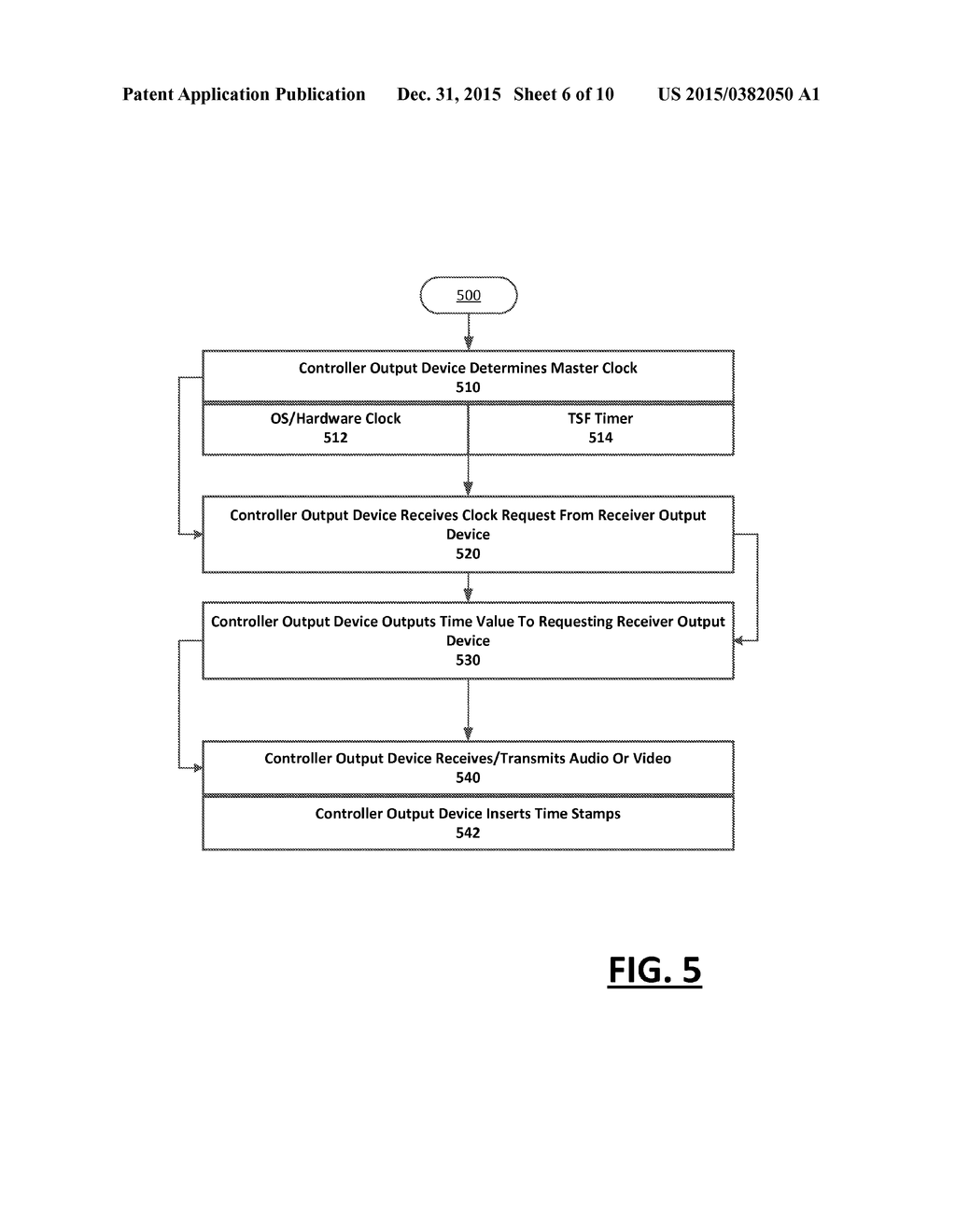 SYSTEM AND METHOD FOR SYNCHRONIZING MEDIA OUTPUT DEVICES CONNECTED ON A     NETWORK - diagram, schematic, and image 07