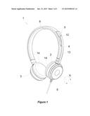 Headset With Magnetically Holding Force Between Headband And Microphone     Arm diagram and image