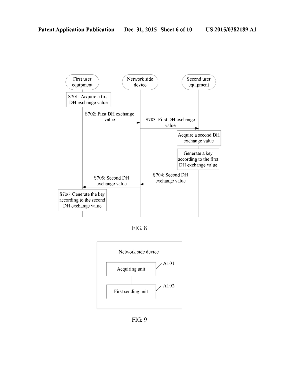 KEY EXCHANGE METHOD AND APPARATUS - diagram, schematic, and image 07