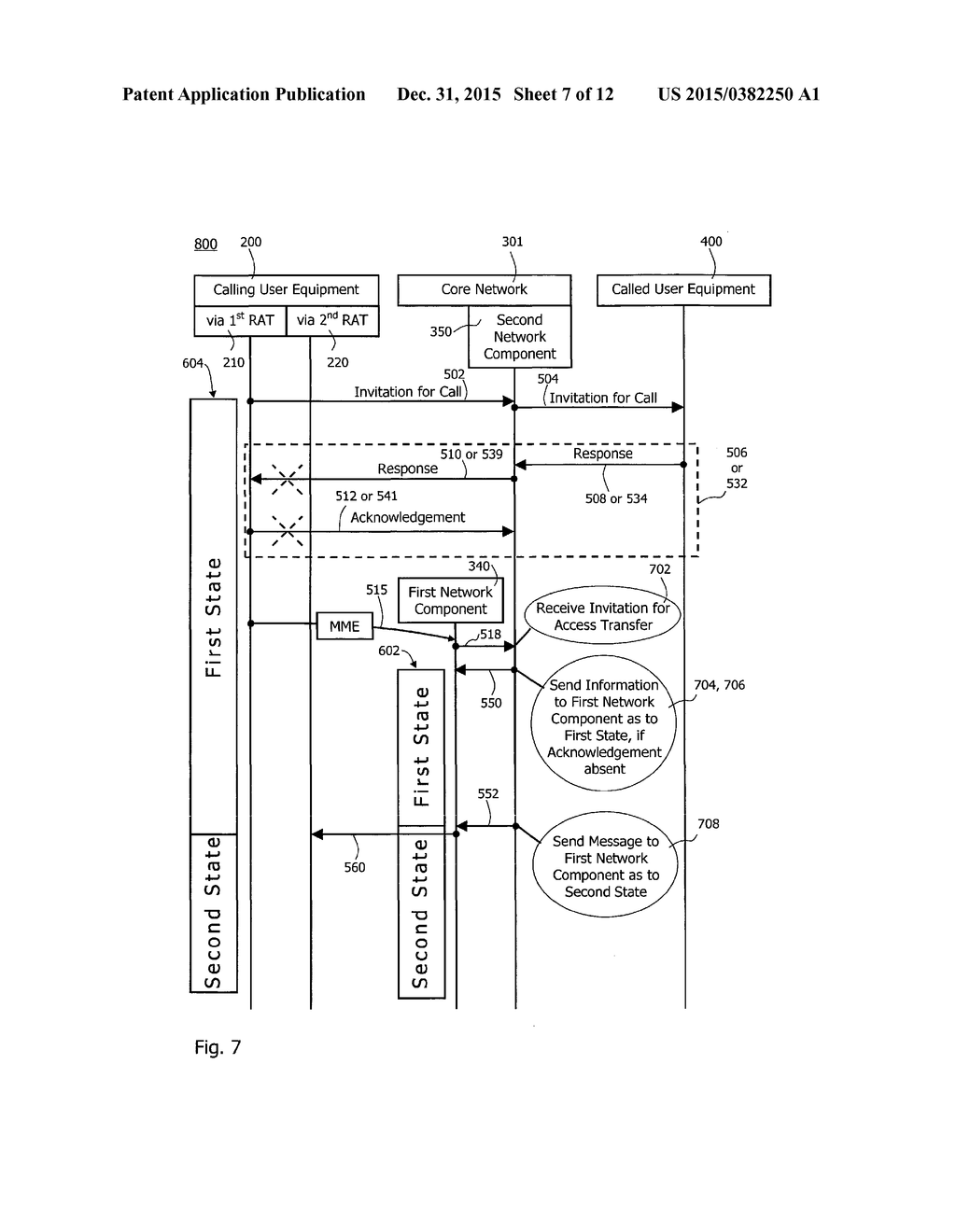 TECHNIQUE FOR TRANSFERRING A SESSION WITH CHANGEABLE SESSION STATE - diagram, schematic, and image 08