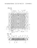 GAS-BLOWING-HOLE ARRAY STRUCTURE AND SOLDERING APPARATUS diagram and image