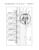 VEHICLE FOR DISPLACING FEED LYING ON A FLOOR IN A SIDEWARD DISPLACEMENT     DIRECTION diagram and image