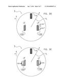 VEHICLE FOR DISPLACING FEED LYING ON A FLOOR IN A SIDEWARD DISPLACEMENT     DIRECTION diagram and image