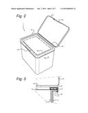 THERMOFORMED CONTAINER WITH LID diagram and image