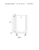 SLIDING DOOR FOR WALK-IN BATHTUB diagram and image