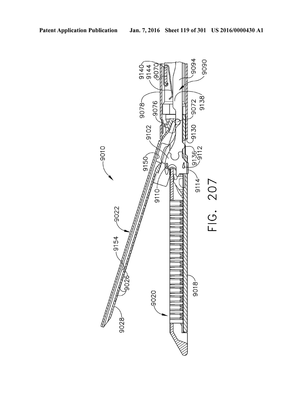 TISSUE STAPLER HAVING A THICKNESS COMPENSATOR INCORPORATING AN     ANTI-MICROBIAL AGENT - diagram, schematic, and image 120