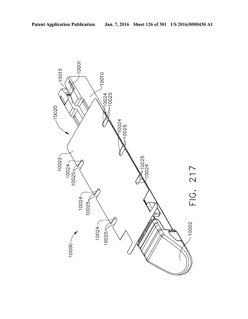 TISSUE STAPLER HAVING A THICKNESS COMPENSATOR INCORPORATING AN     ANTI-MICROBIAL AGENT - diagram, schematic, and image 127