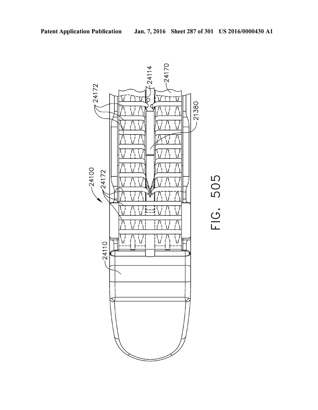 TISSUE STAPLER HAVING A THICKNESS COMPENSATOR INCORPORATING AN     ANTI-MICROBIAL AGENT - diagram, schematic, and image 288