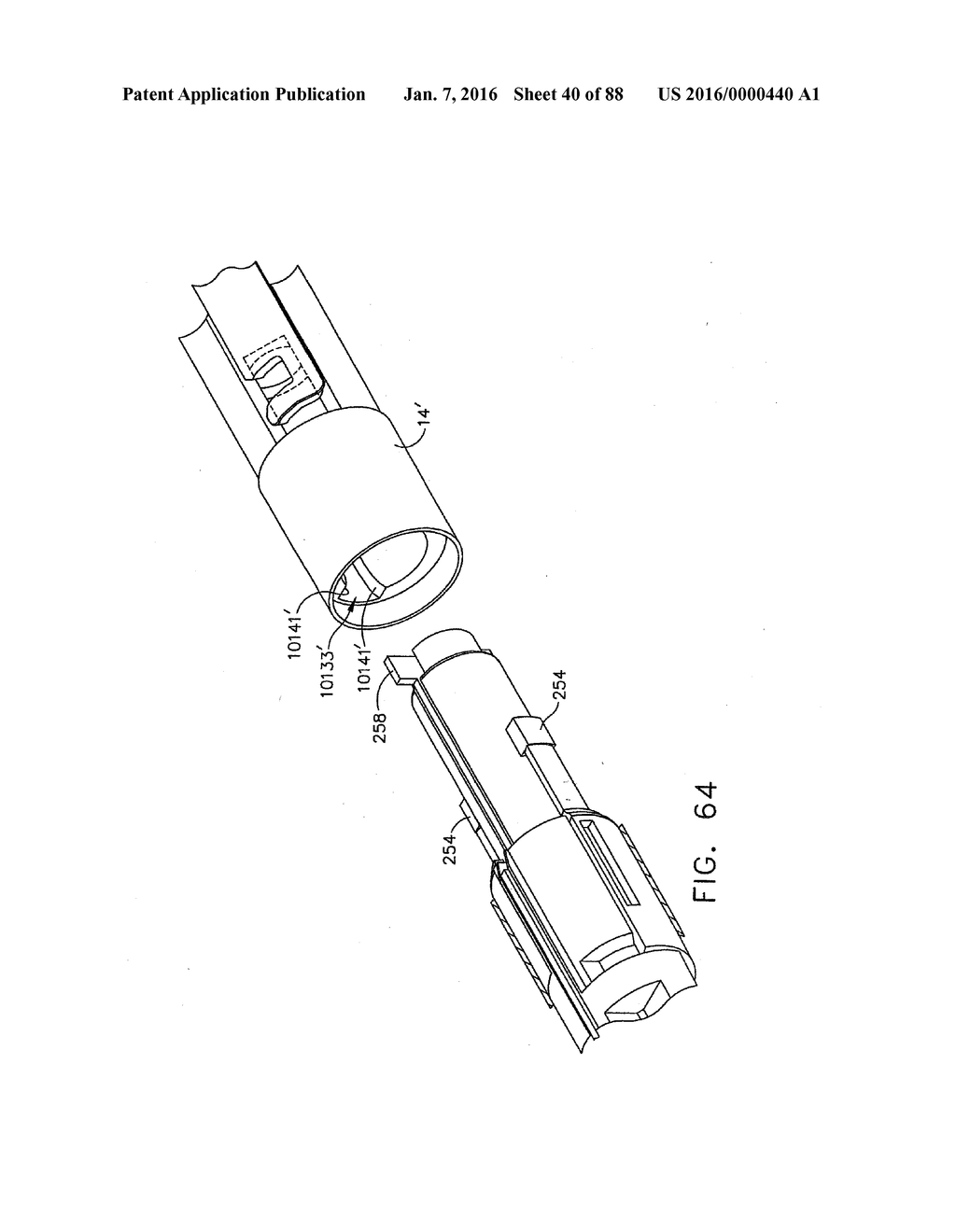 END EFFECTOR COUPLING ARRANGEMENTS FOR A SURGICAL CUTTING AND STAPLING     INSTRUMENT - diagram, schematic, and image 41