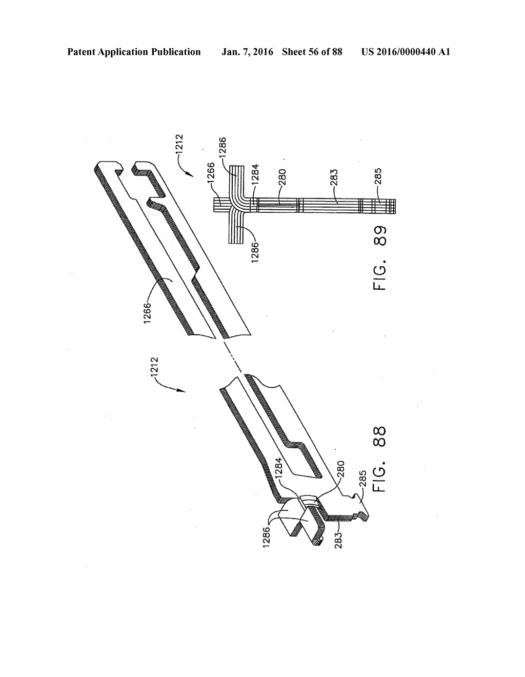 END EFFECTOR COUPLING ARRANGEMENTS FOR A SURGICAL CUTTING AND STAPLING     INSTRUMENT - diagram, schematic, and image 57