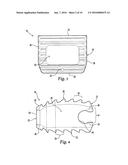 INTERBODY DEVICE AND PLATE FOR SPINAL STABILIZATION AND INSTRUMENTS FOR     POSITIONING SAME diagram and image