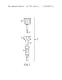 INTEGRATED DENTAL IMPLANT COMPONENT AND TOOL FOR PLACEMENT OF A DENTAL     IMPLANT COMPONENT diagram and image