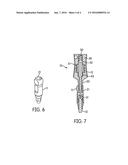 INTEGRATED DENTAL IMPLANT COMPONENT AND TOOL FOR PLACEMENT OF A DENTAL     IMPLANT COMPONENT diagram and image
