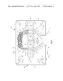 LIGHT BLOCKING EYE COVER ATTACHABLE TO A PILLOW diagram and image