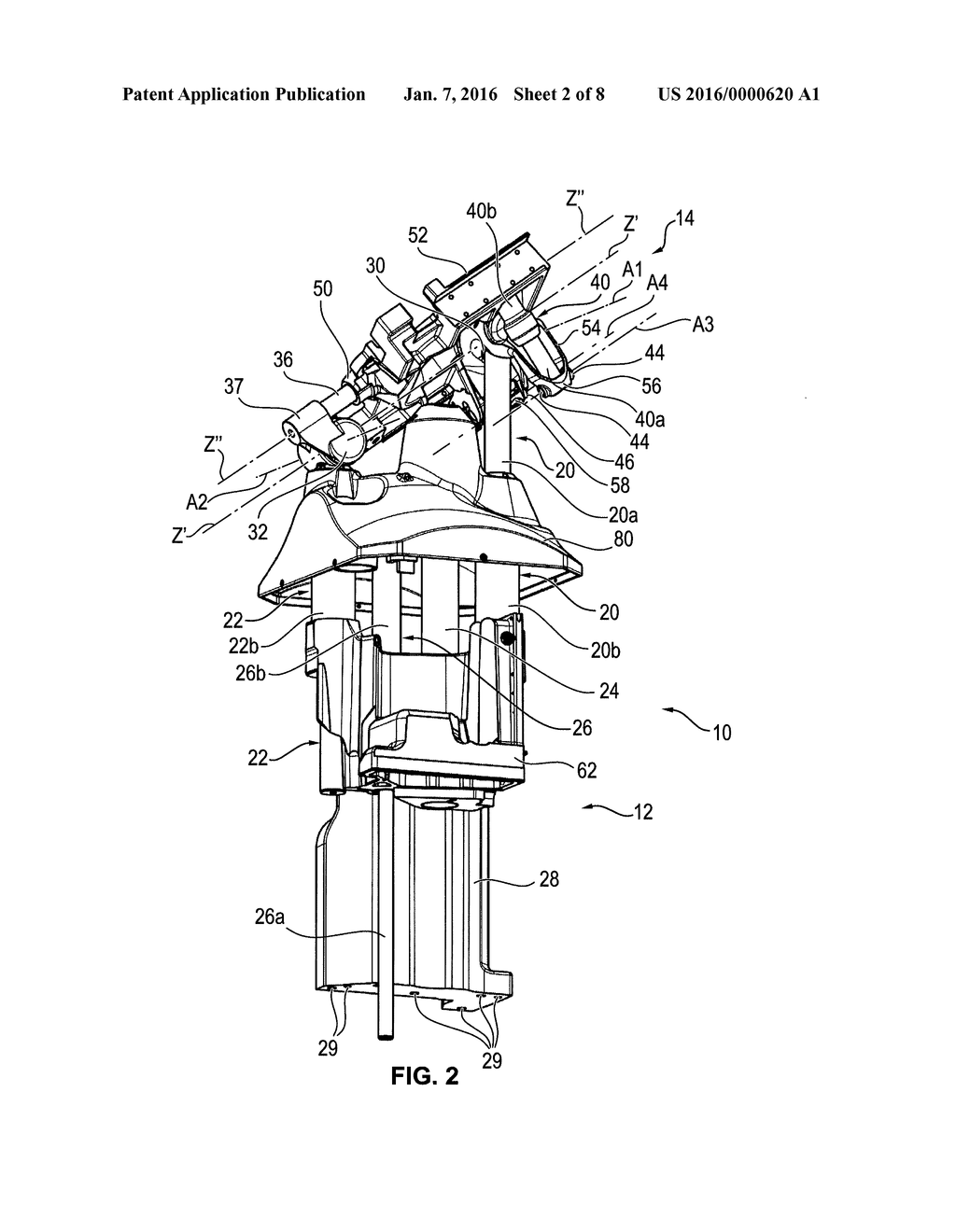 OPERATING TABLE COLUMN FOR AN OPERATING TABLE - diagram, schematic, and image 03