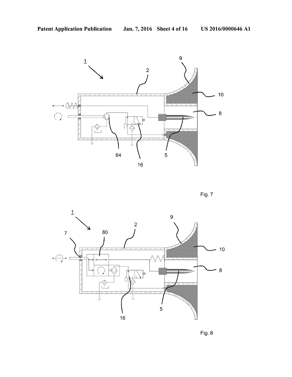 Application module for a handheld device for the repeated application of     an application element to a human skin or to an animal skin, and handheld     device - diagram, schematic, and image 05