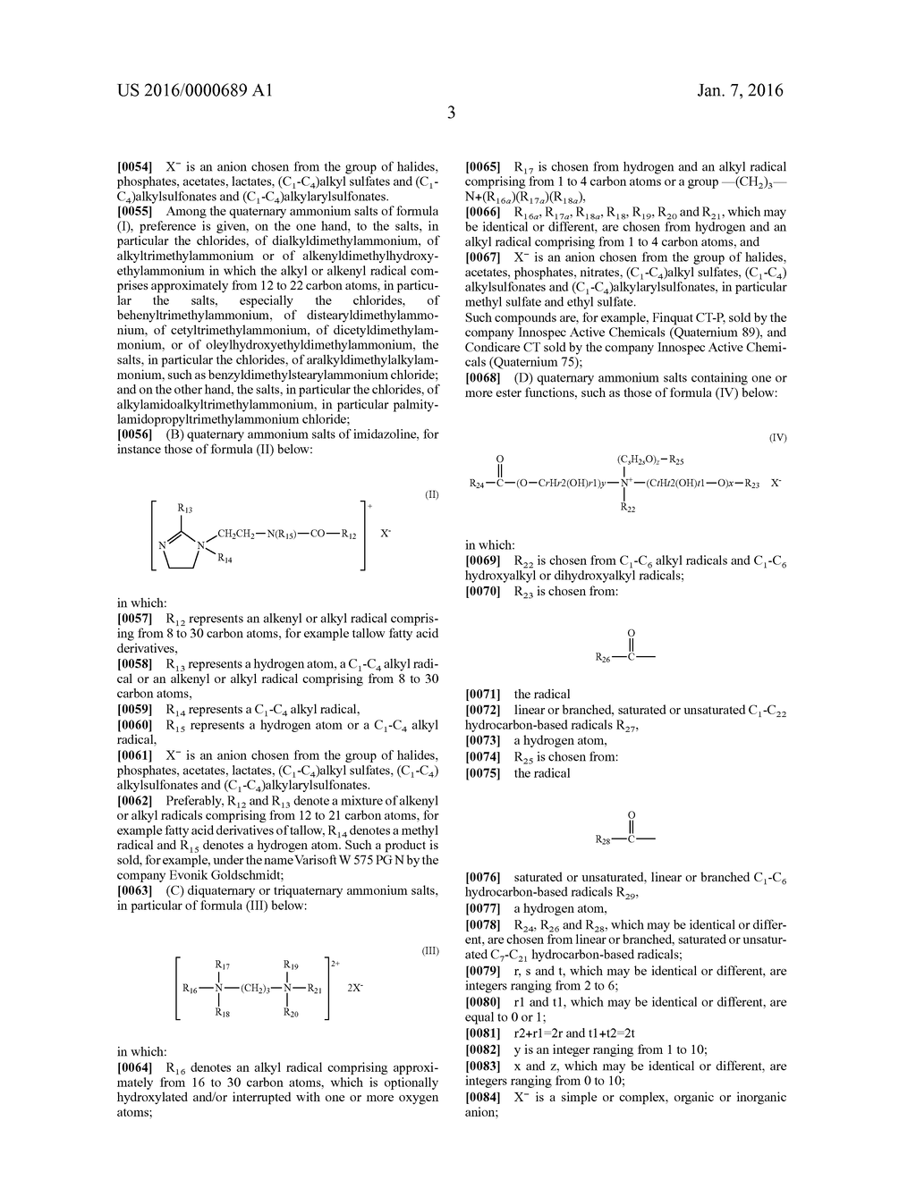 COSMETIC COMPOSITION COMPRISING A VINYLFORMAMIDE/VINYLFORMAMINE COPOLYMER,     A NON-IONIC FIXING POLYMER AND A CATIONIC SURFACTANT - diagram, schematic, and image 04