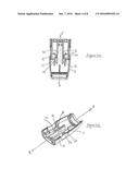 Gravity-Actuated Locking Mechanism for Drug Container diagram and image