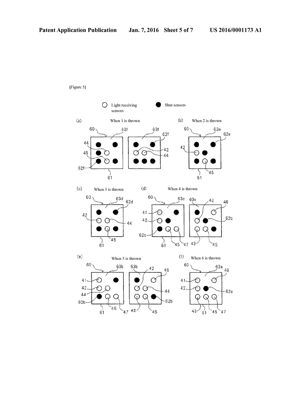 DIE ROLLING AND IDENTIFICATION APPARATUS AND GAMING MACHINE - diagram, schematic, and image 06