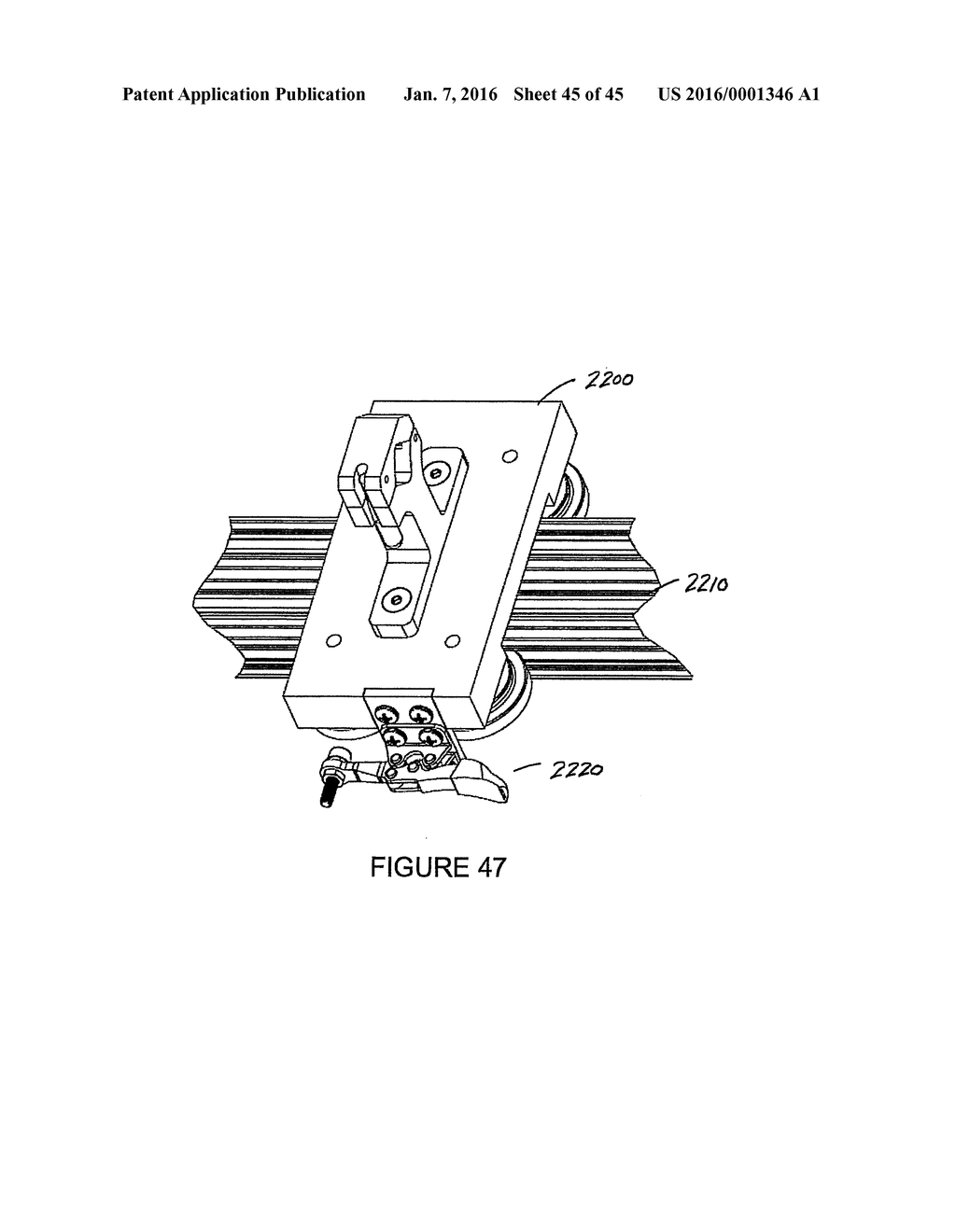 SYSTEM INCLUDING CARTRIDGE, CARTRIDGE FEE SYSTEM, PRE-SWAGING ASSEMBLY,     TUBE BENDER, CUTTING AND DEBURRING STATION, AND AIR BLOWER/VACUUM CHIP     COLLECTOR - diagram, schematic, and image 46