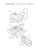 SYSTEMS AND METHOD FOR PRODUCING THREE-DIMENSIONAL ARTICLES FROM FLEXIBLE     COMPOSITE MATERIALS diagram and image