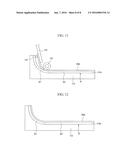 BONDING APPARATUS AND METHOD OF FABRICATING CURVED DISPLAY DEVICE USING     THE SAME diagram and image