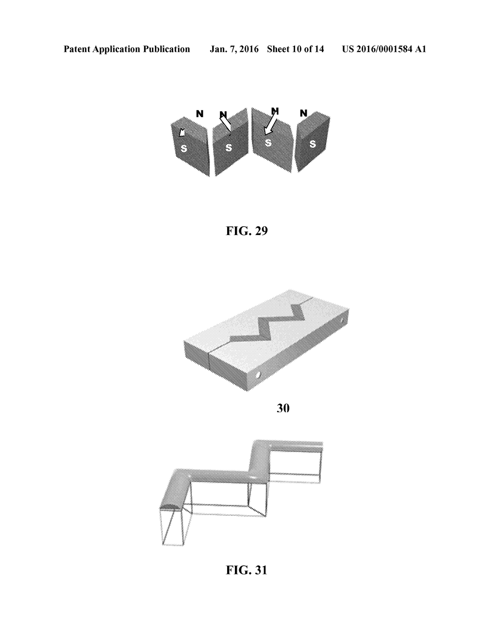 ARTICLE WITH CURVED PATTERNS FORMED OF ALIGNED PIGMENT FLAKES - diagram, schematic, and image 11