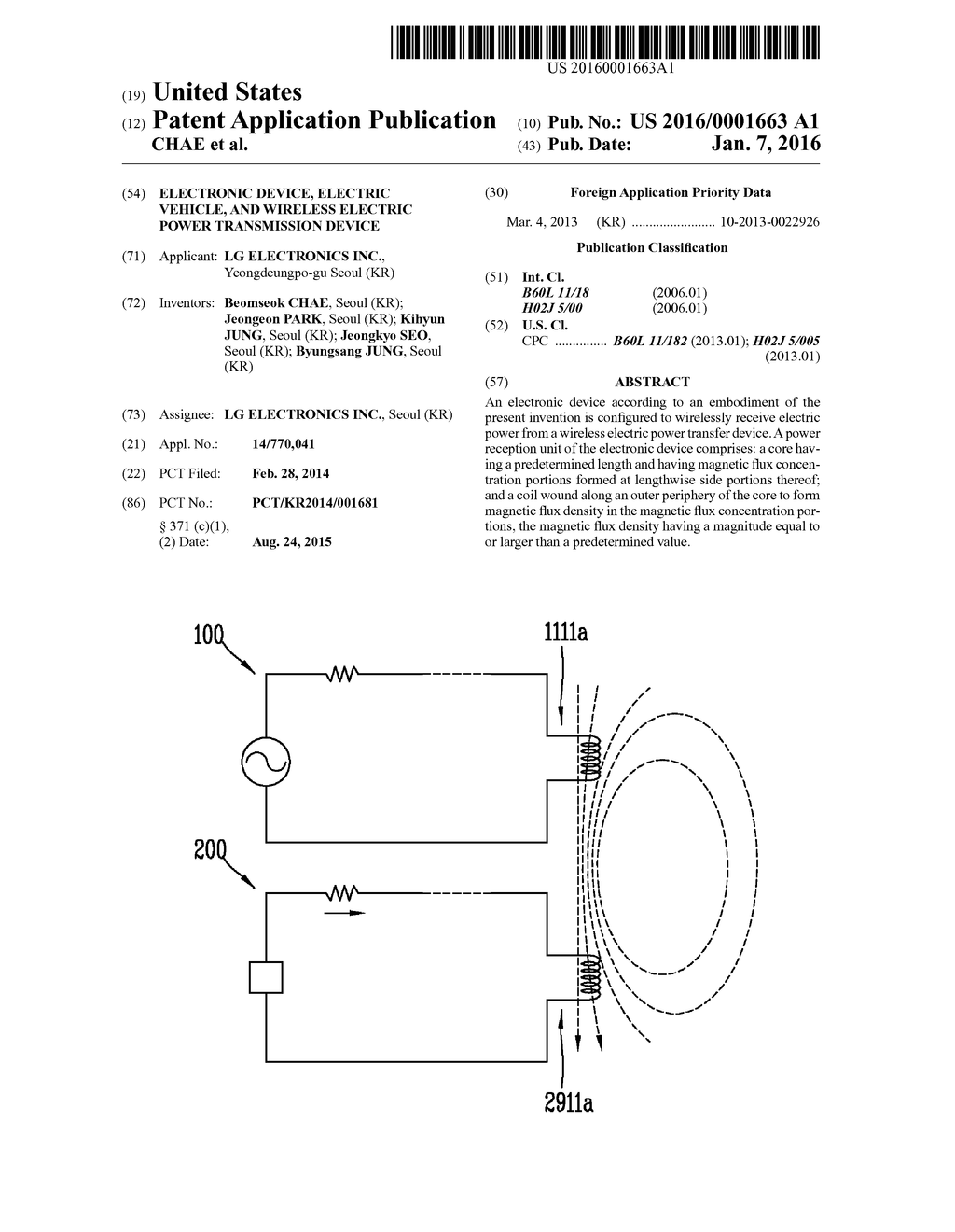 ELECTRONIC DEVICE, ELECTRIC VEHICLE, AND WIRELESS ELECTRIC POWER     TRANSMISSION DEVICE - diagram, schematic, and image 01