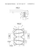 VEHICULAR IMPACT ABSORBING MEMBER diagram and image