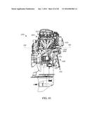 OUTBOARD MOTOR INCLUDING ONE OR MORE OF COWLING, WATER PUMP, FUEL     VAPORIZATION SUPRESSION, AND OIL TANK FEATURES diagram and image