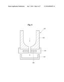 SiOx NANOPARTICLE MANUFACTURING APPARATUS INCLUDING CRUCIBLE FOR SILICON     MELTING HAVING SLIDING TYPE TAPPING STRUCTURE AND MANUFACTURING METHOD OF     SiOx NANOPARTICLE USING THE SAME diagram and image