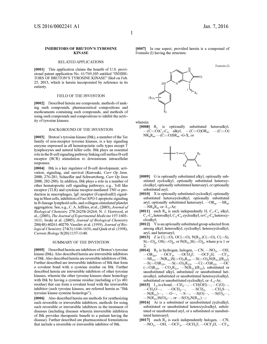 INHIBITORS OF BRUTON'S TYROSINE KINASE - diagram, schematic, and image 02