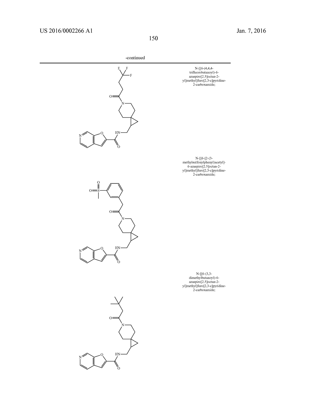 AMIDO SPIROCYCLIC AMIDE AND SULFONAMIDE DERIVATIVES - diagram, schematic, and image 151