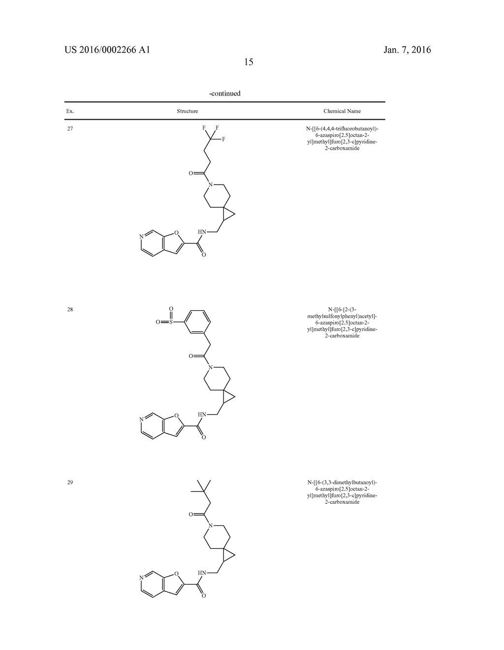 AMIDO SPIROCYCLIC AMIDE AND SULFONAMIDE DERIVATIVES - diagram, schematic, and image 16