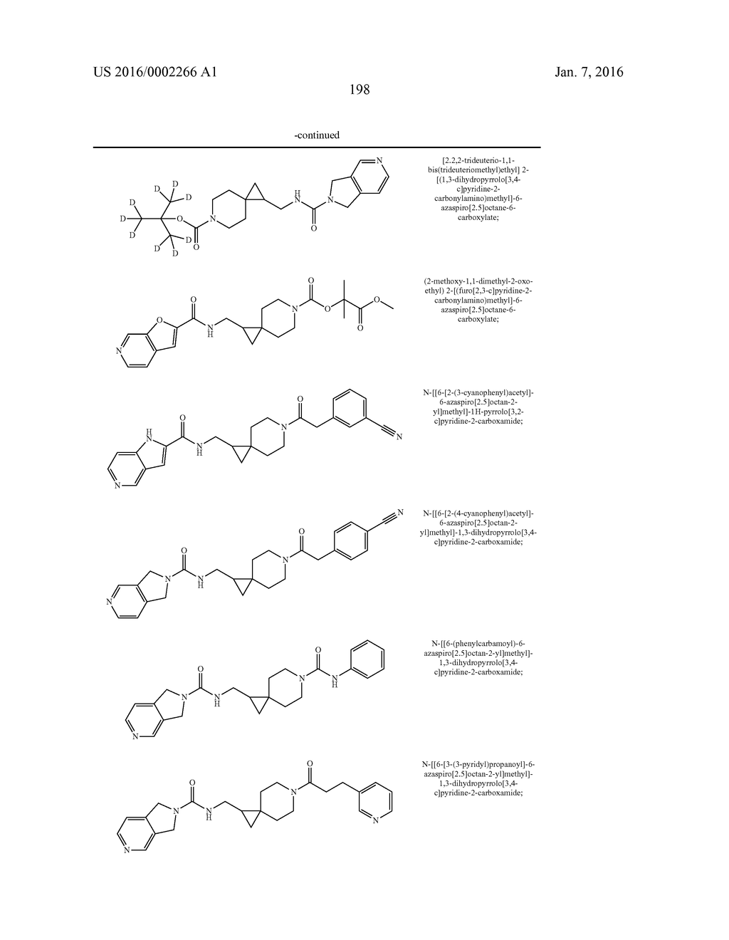 AMIDO SPIROCYCLIC AMIDE AND SULFONAMIDE DERIVATIVES - diagram, schematic, and image 199