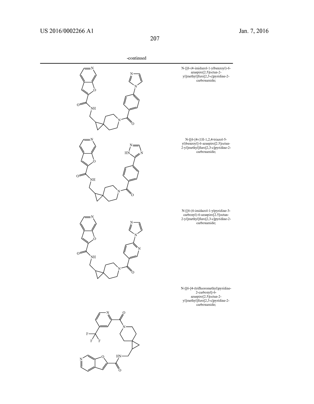 AMIDO SPIROCYCLIC AMIDE AND SULFONAMIDE DERIVATIVES - diagram, schematic, and image 208