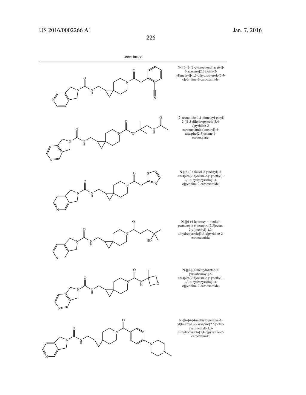 AMIDO SPIROCYCLIC AMIDE AND SULFONAMIDE DERIVATIVES - diagram, schematic, and image 227